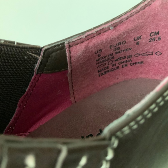 Hush Puppies Cignet Leather Wedge Booties - 8 - Picture 8 of 10